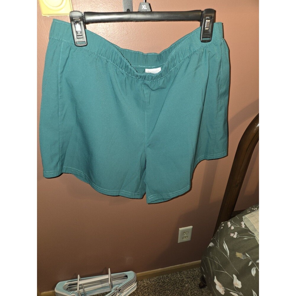 Columbia PFG Women green Shorts 1X IV water shorts backlash fishing